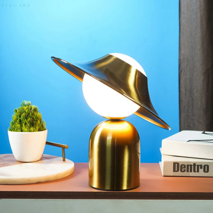GoldAura Metal Table Lamp - Luxurious Design | Kalsten