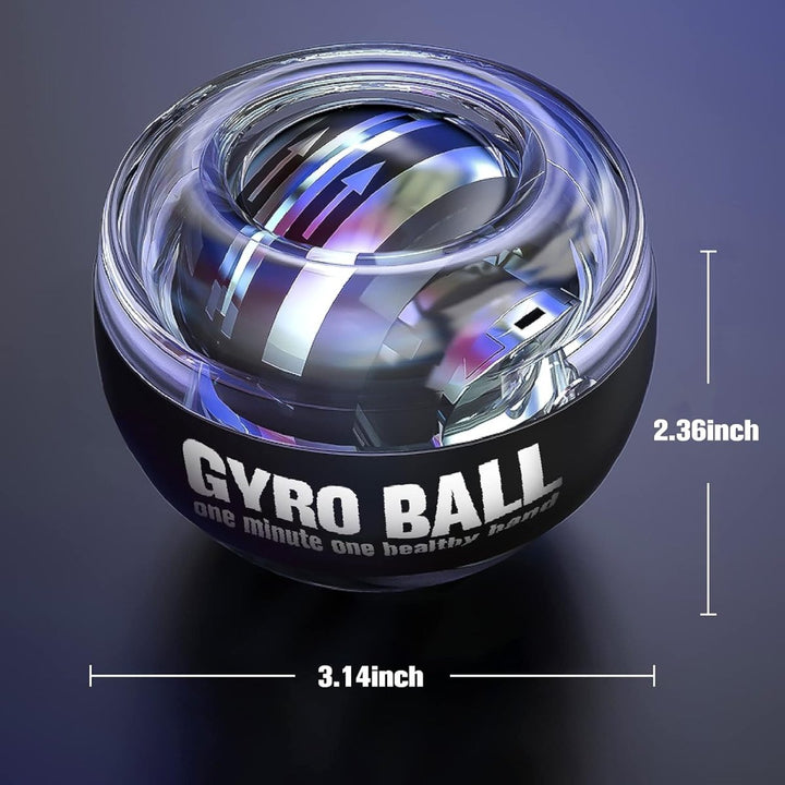 Kalsten | Gyropower Self-Starting Forearm Trainer – Gyroscopic Hand Exerciser for Grip Strength and Wrist Training