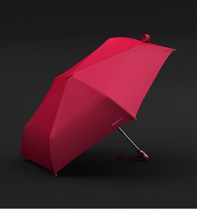 Kalsten | Folding Windproof UV Travel Umbrella Pink
