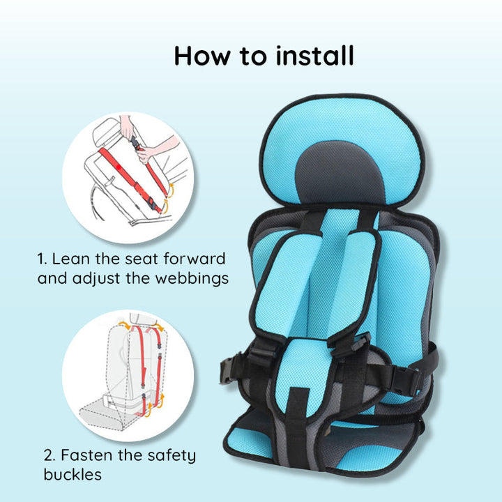 Kalsten | Wearable Child Protection Car Cushion Seat (0–12 years)
