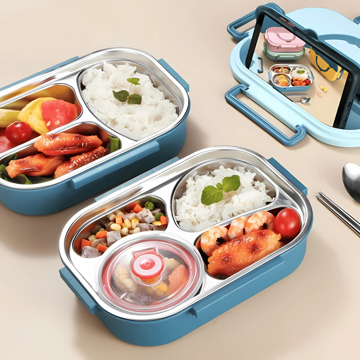 Stainless Steel Bento Lunch Box Compartments Kalsten
