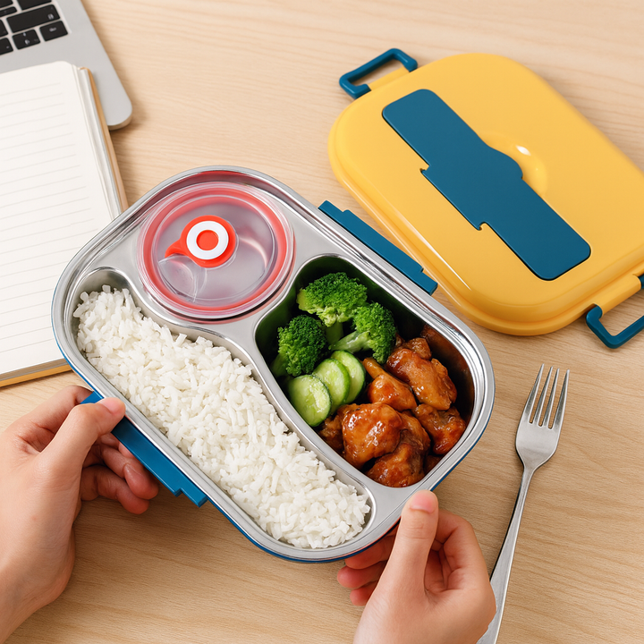 Kalsten | Stainless Steel Bento Lunch Box Compartments