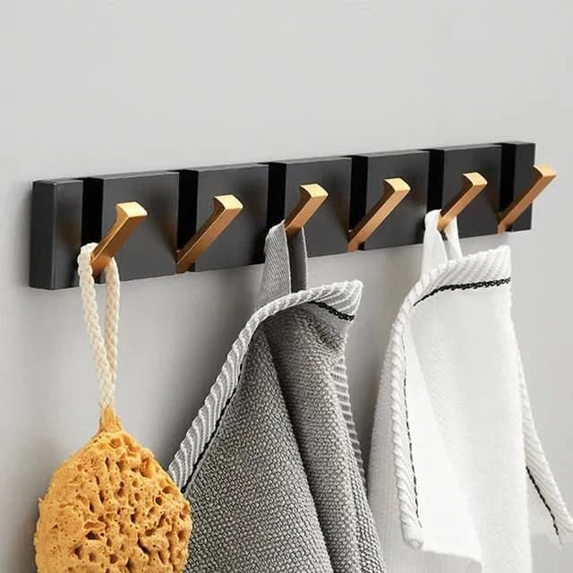 Kalsten | Elegant Stainless Steel Wall Hooks – Foldable, Space-Saving Hook for Bathrooms and Living Spaces
