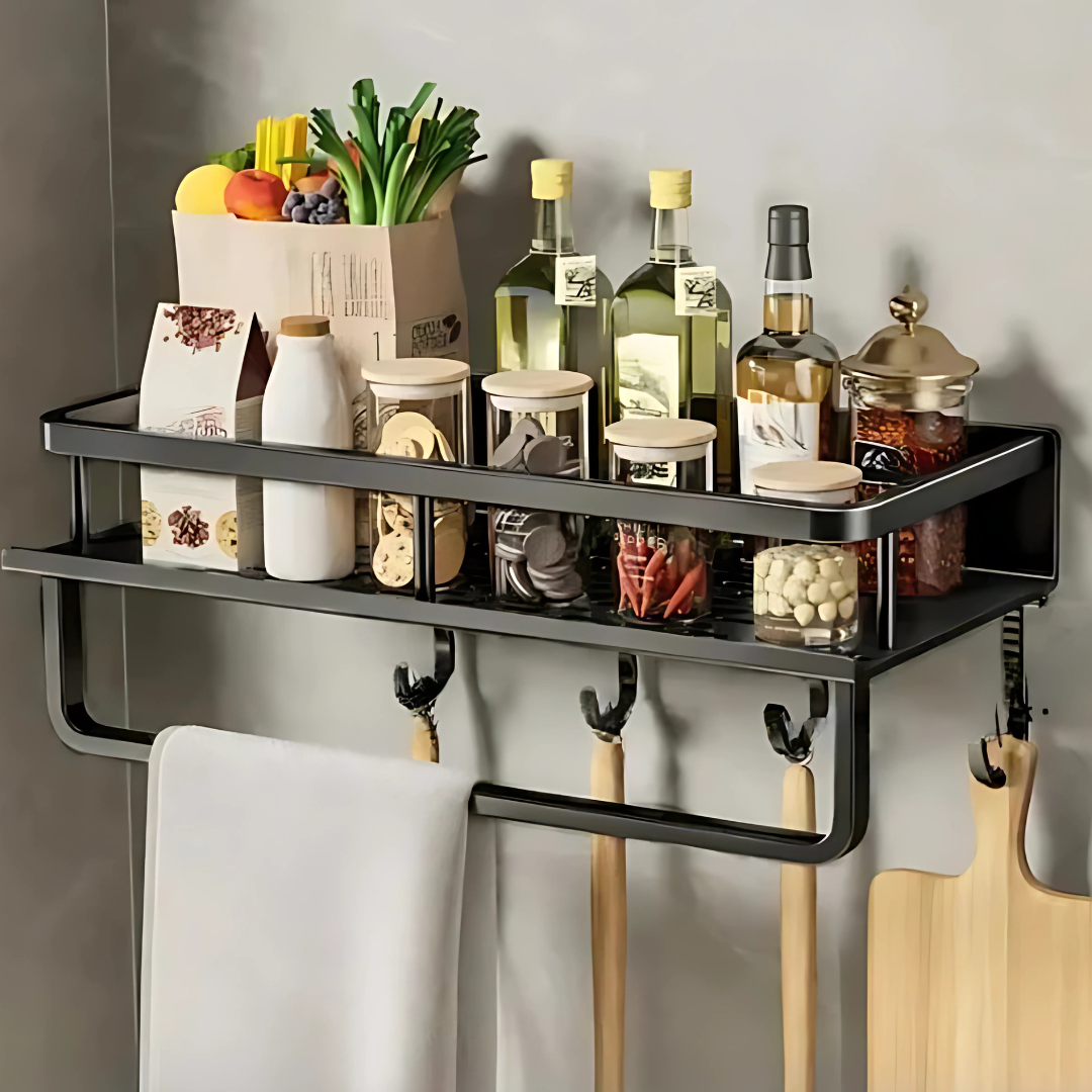 Kalsten | Kitchen Wall Storage Shelf Tower Trail
