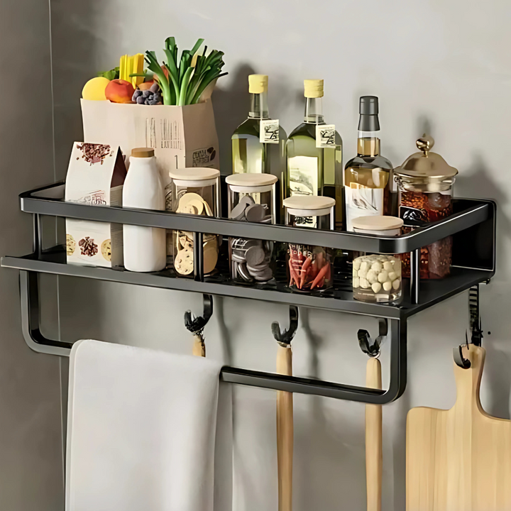 Kalsten | Kitchen Wall Storage Shelf Tower Trail