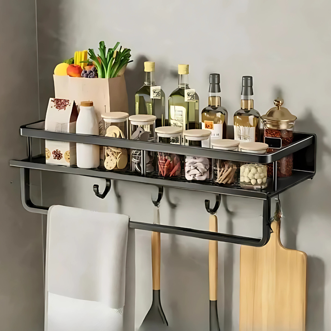 Kalsten | Kitchen Wall Storage Shelf Tower Trail