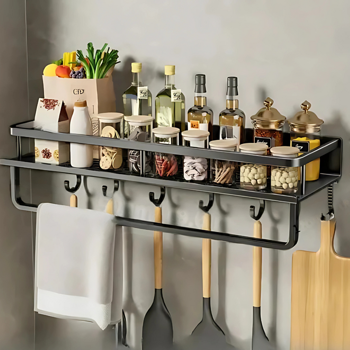 Kalsten | Kitchen Wall Storage Shelf Tower Trail