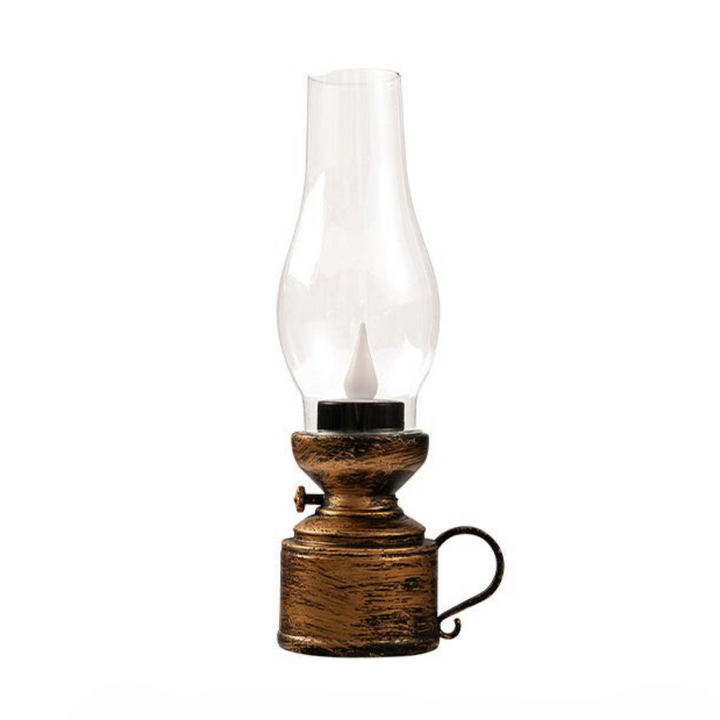 LED Table Lamp with Vintage Lantern Style | Kalsten