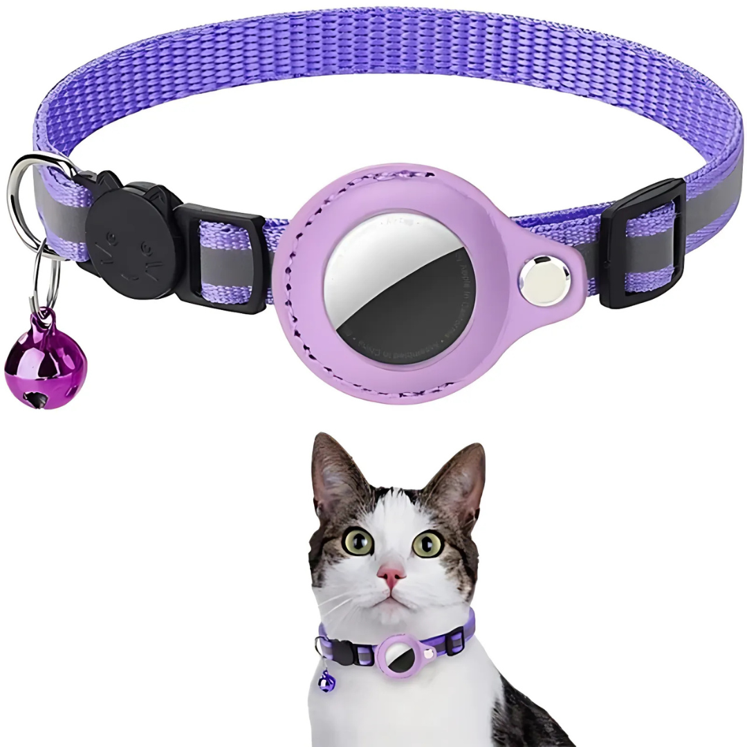 Cat Collar with Bell and GPS Holder Kalsten