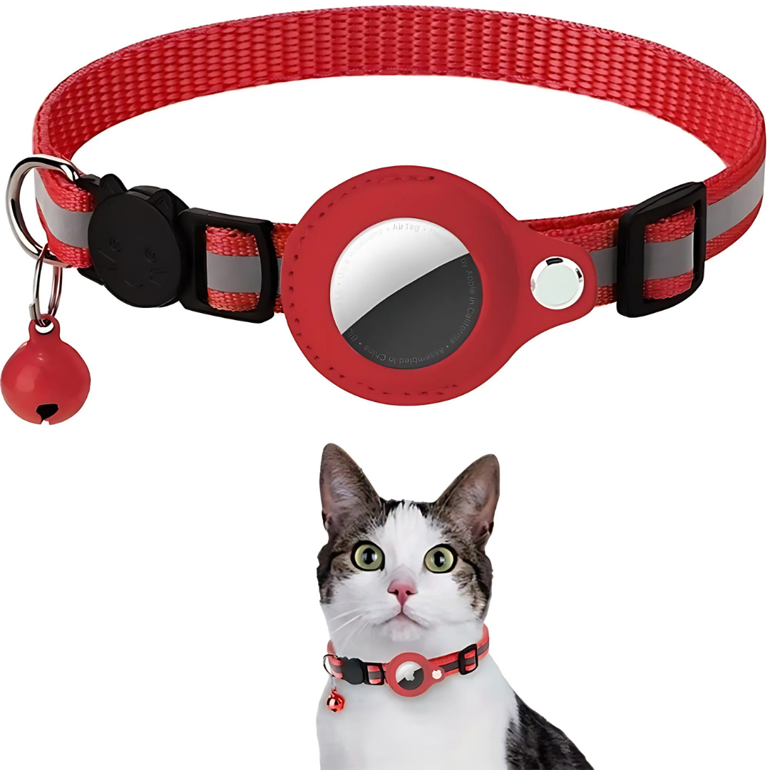 Cat Collar with Bell and GPS Holder Kalsten