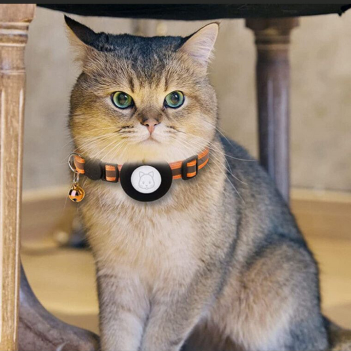 Cat Collar with Bell and GPS Holder Kalsten