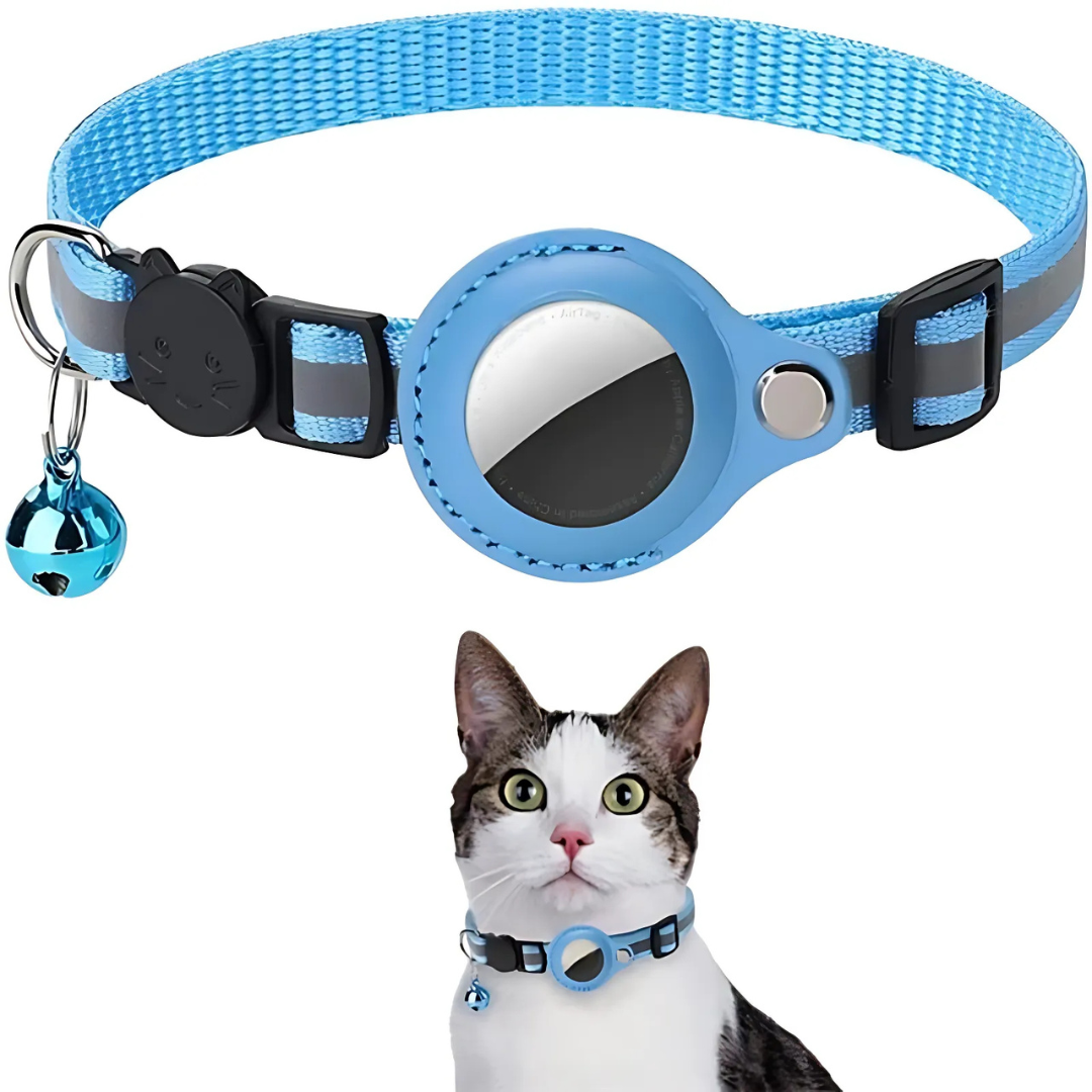 Cat Collar with Bell and GPS Holder Kalsten