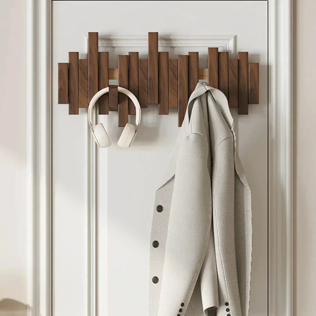 Wooden Wall Coat Rack