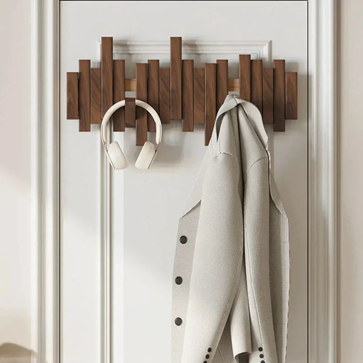 Wooden Wall Coat Rack