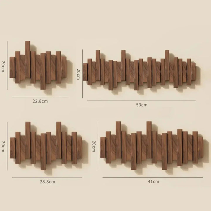 Wooden Wall Coat Rack