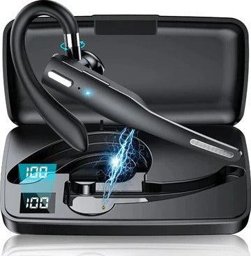 Kalsten | Trucker Dual Mic Wireless Bluetooth 5.1 Noise Cancelling Headset/Earpiece