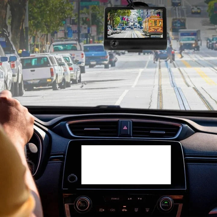 Kalsten | 4" Touch Screen Front and Rear Dash Cam