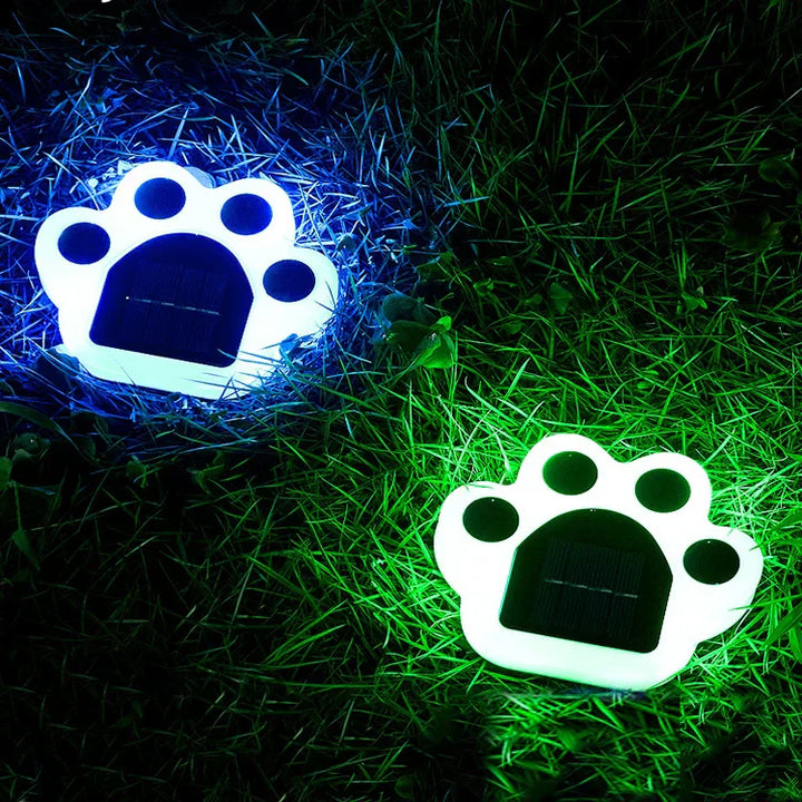Wireless Solar Pawprint Garden Light - PawsGlow | Kalsten