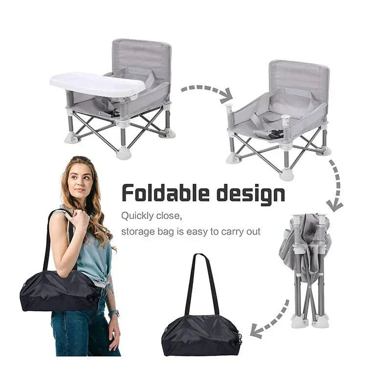 Kalsten | BabyGo Seat – Portable high chair for safe seating on the go