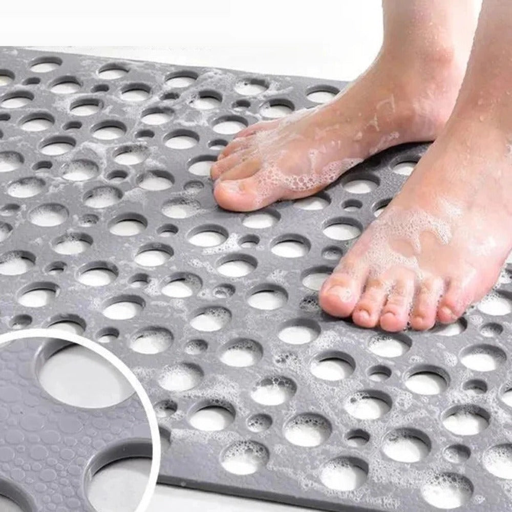 AquaGuard Antislip Shower Mat – Hygienic Bath Mat with Suction Cups and Fast-Drying Design | Kalsten