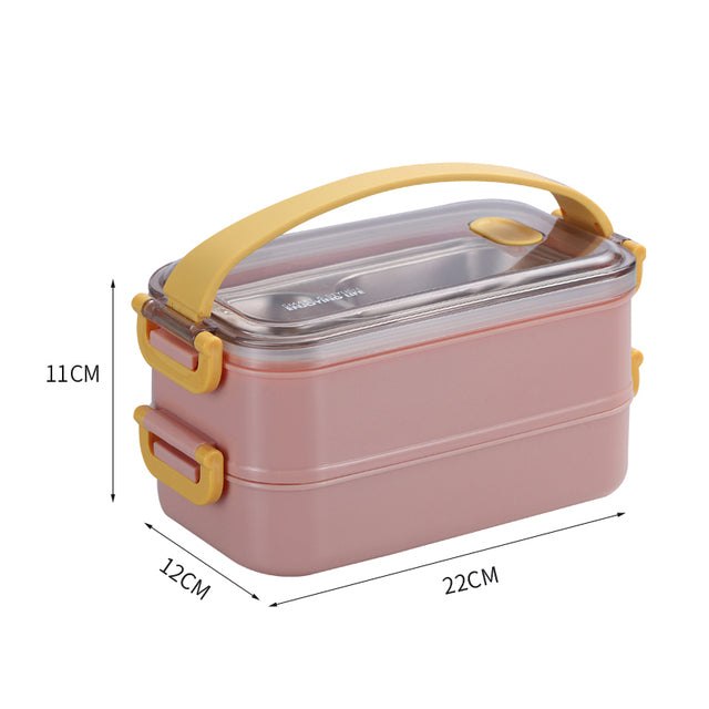 Kalsten | Insulated Bento Lunch Box | Superior Temperature Retention & Multi-Compartment Design for Office, School & On-the-Go Meals
