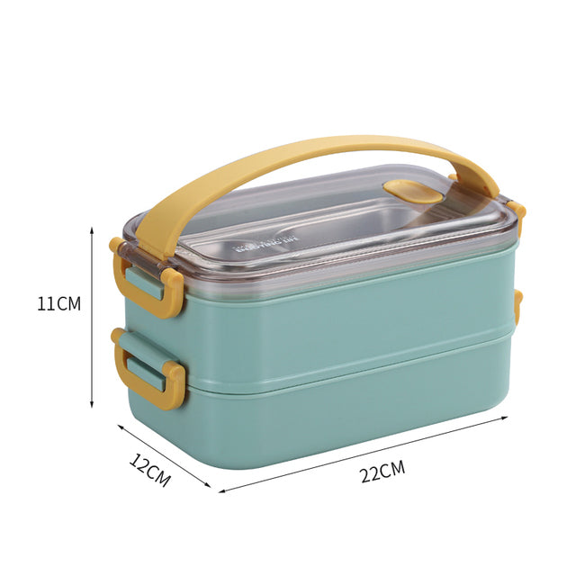 Kalsten | Insulated Bento Lunch Box | Superior Temperature Retention & Multi-Compartment Design for Office, School & On-the-Go Meals