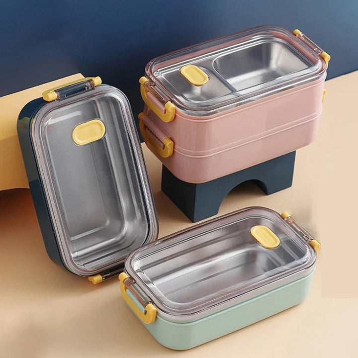 Kalsten | Insulated Bento Lunch Box | Superior Temperature Retention & Multi-Compartment Design for Office, School & On-the-Go Meals