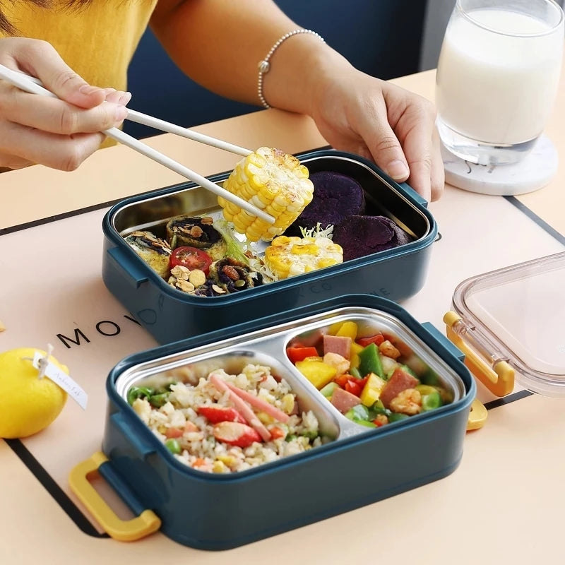 Kalsten | Insulated Bento Lunch Box | Superior Temperature Retention & Multi-Compartment Design for Office, School & On-the-Go Meals