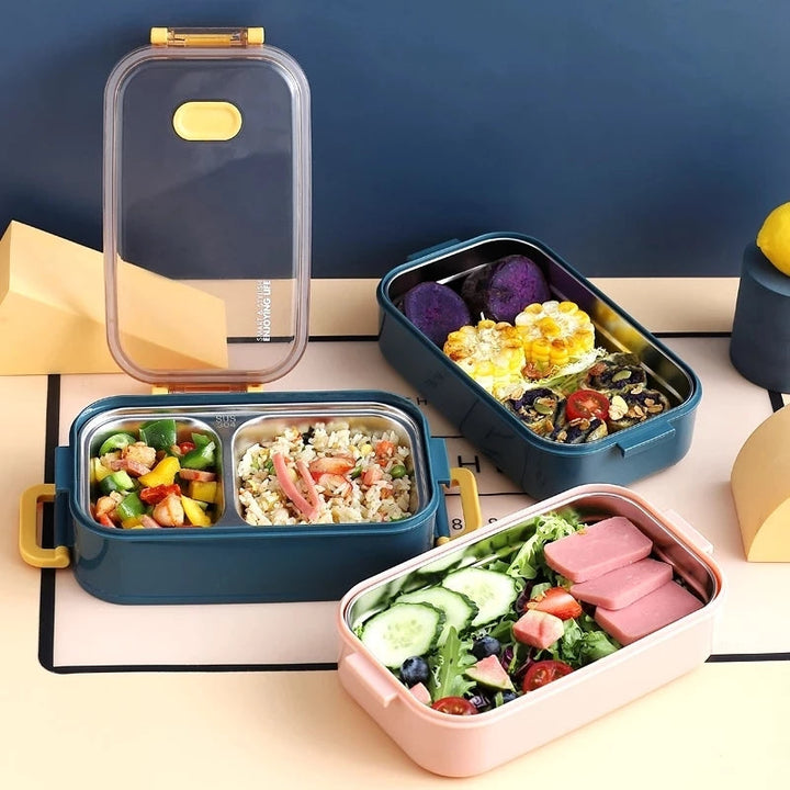 Kalsten | Insulated Bento Lunch Box | Superior Temperature Retention & Multi-Compartment Design for Office, School & On-the-Go Meals
