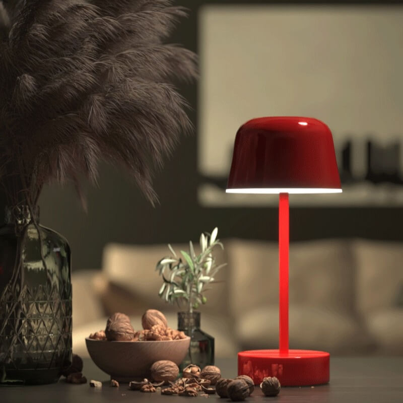 Modern Metal Rechargeable Table Lamp | Kalsten