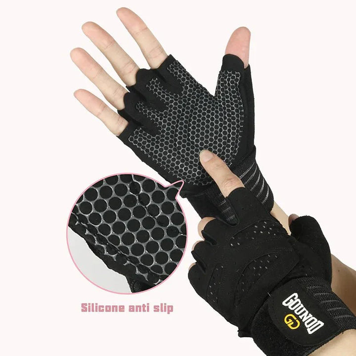 Kalsten | IRONGRIP GLOVES – Breathable Fitness Gloves with Wrist Support