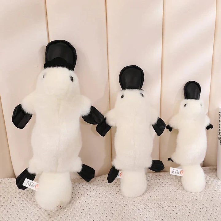 Kalsten | Pleep the Fluffy Brown & White Platypus Plush