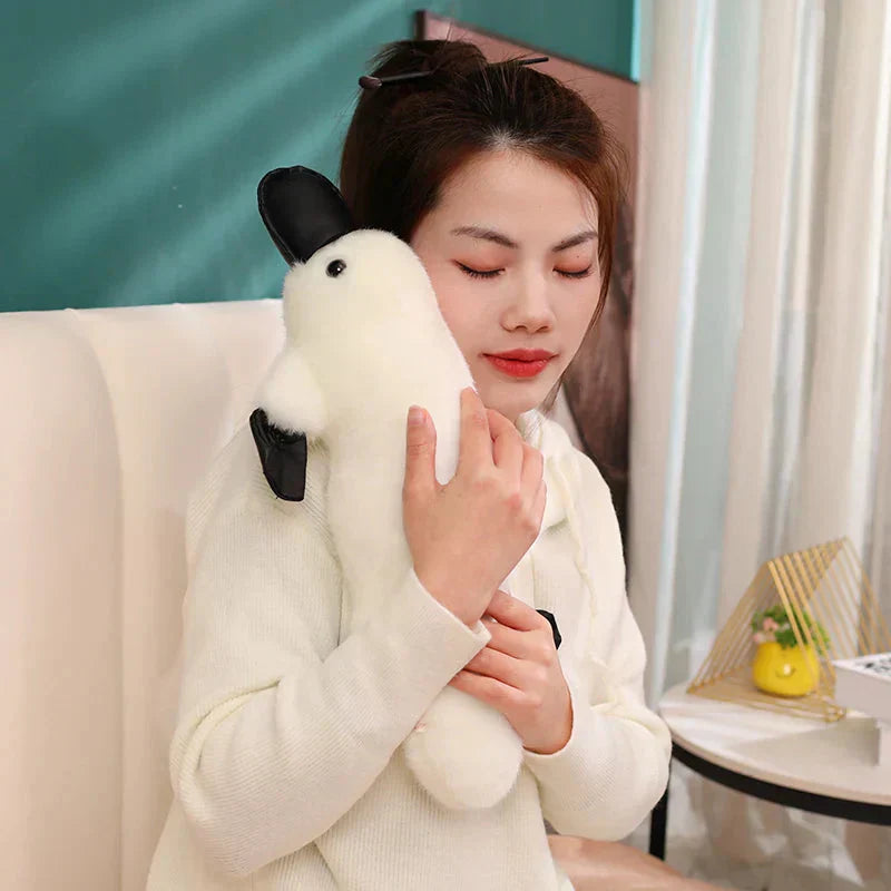 Kalsten | Pleep the Fluffy Brown & White Platypus Plush