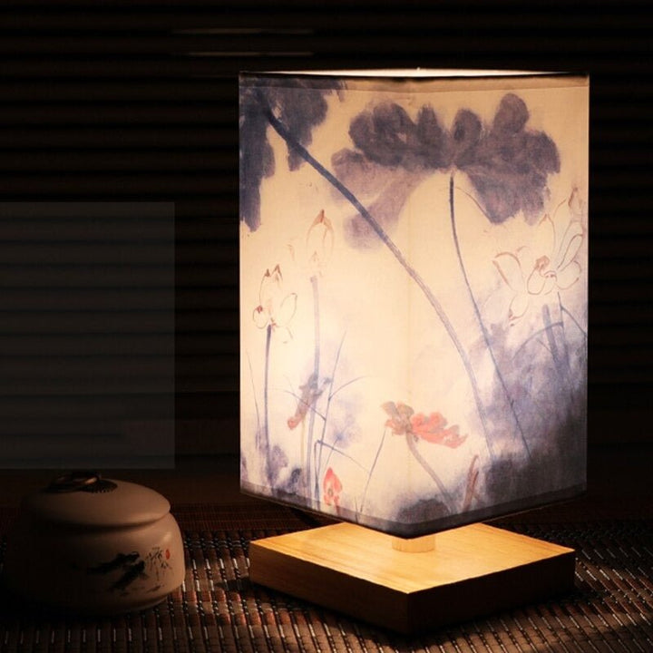 Paper Table Lamp | Japanese Scandinavian Style | Warm Light | Kalsten