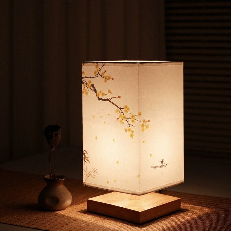 Japanese-Scandinavian Table Lamp - HikariGlow | Kalsten