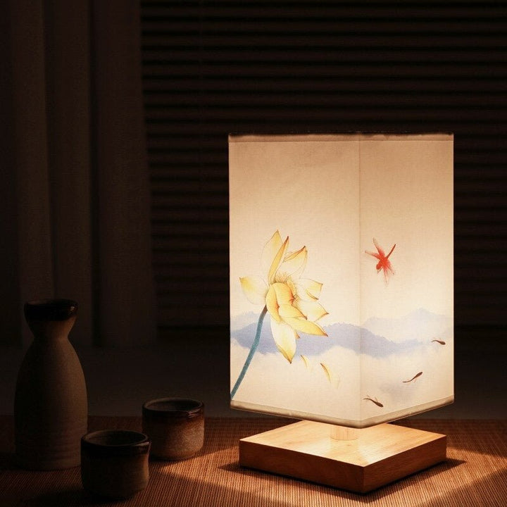 Japanese-Scandinavian Table Lamp - HikariGlow | Kalsten