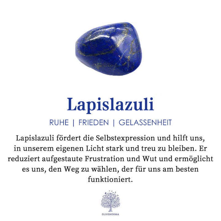 Kalsten | Orion Spiritual Necklace with Tiger Eye & Lapis Lazuli – Men's Rosary
