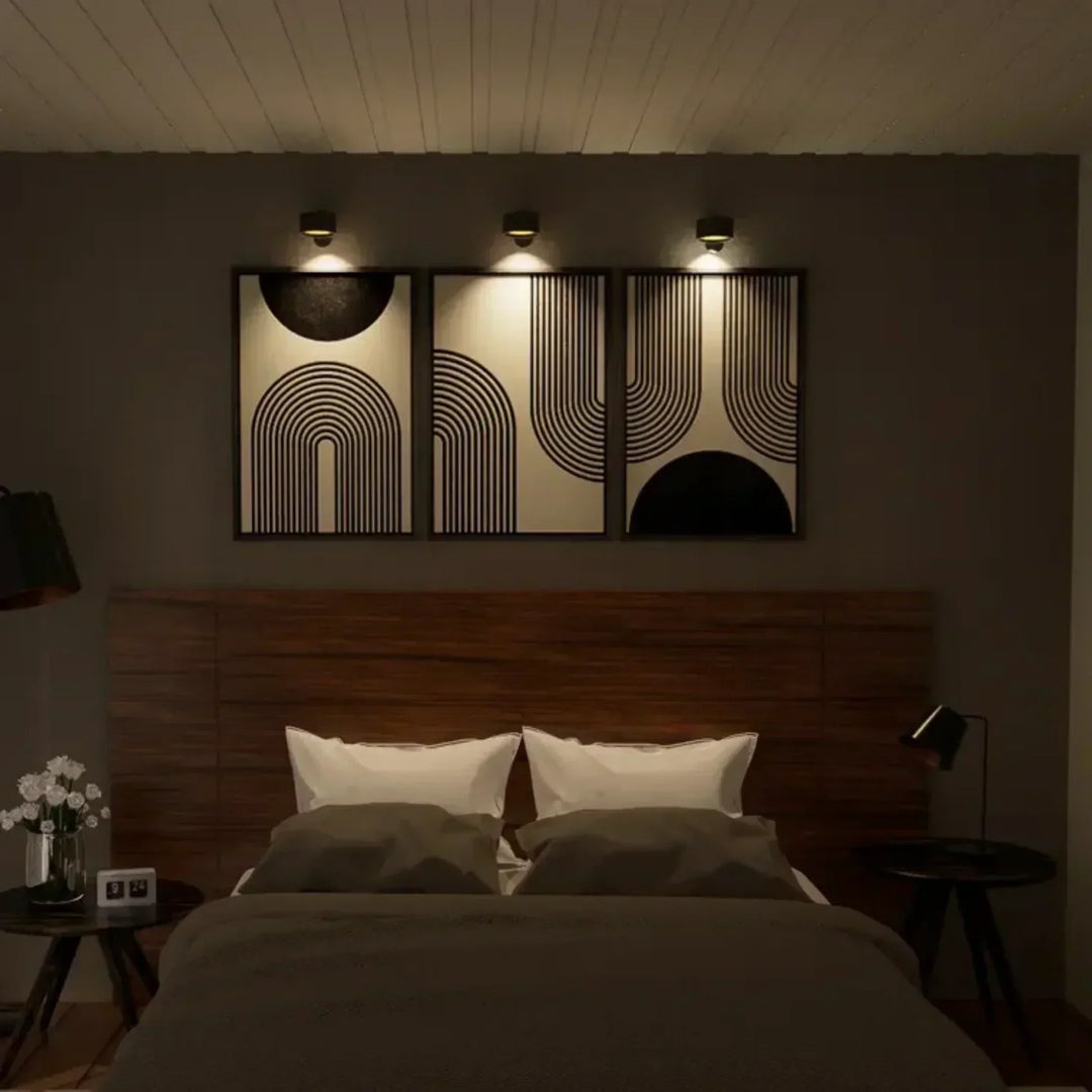 Battery-Powered Wireless LED Wall Lamp