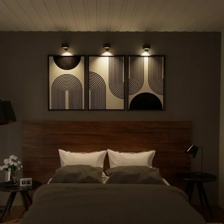Battery-Powered Wireless LED Wall Lamp