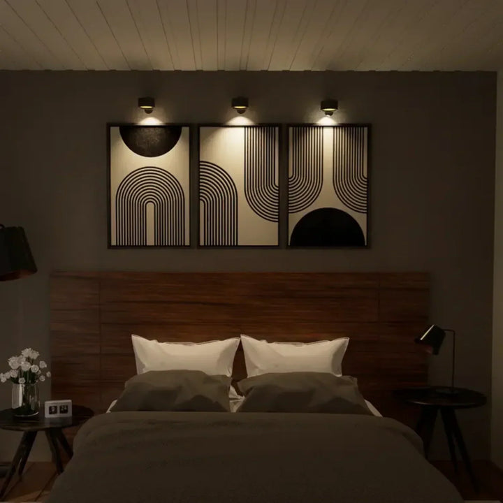 Spotlight Wireless Wall Lamp - 360° Rotation, Dimmable, Rechargeable Wall Light | Kalsten