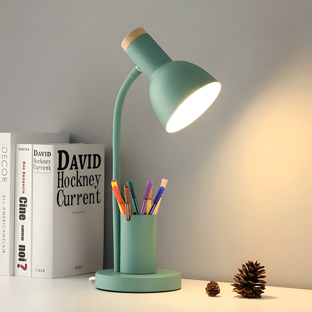 LumoDesk LED Desk Lamp with Pen Holder
