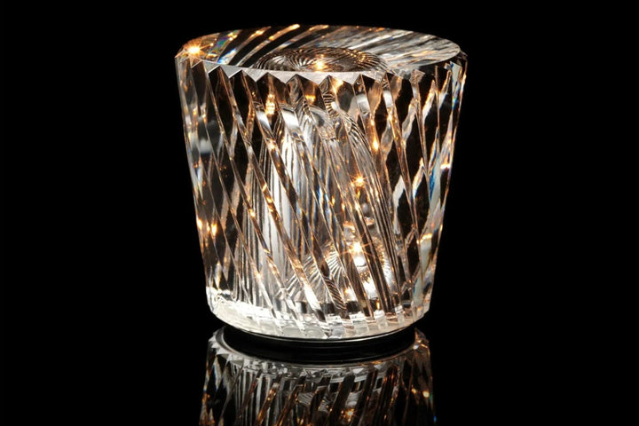 Luxe Rechargeable Diamond Crystal Table Lamp - Lumière Diamond | Kalsten