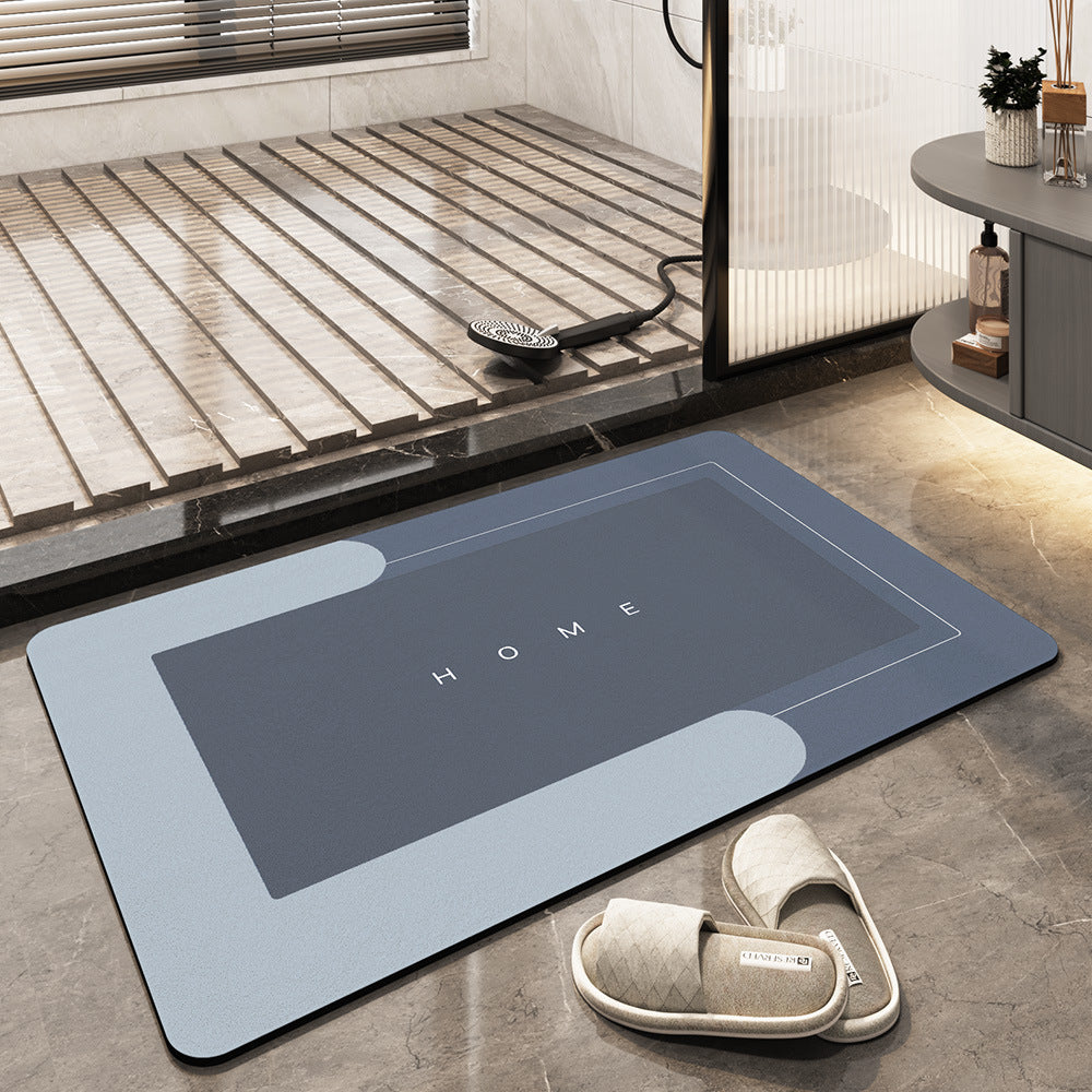 Bath mat Quick-drying Soft Bath Floor Rug Kalsten