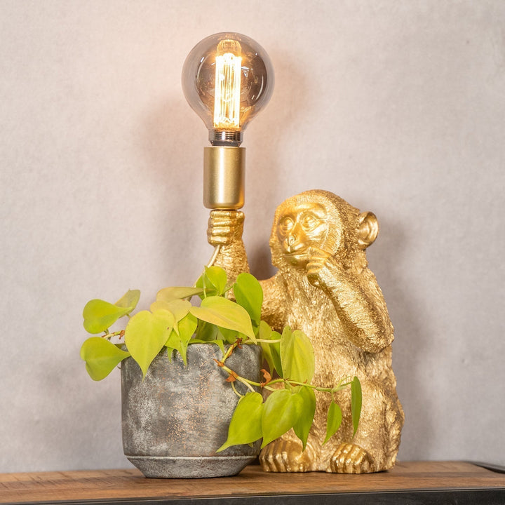 Luxury Gold Monkey Table Lamp - GoldenChimp | Kalsten