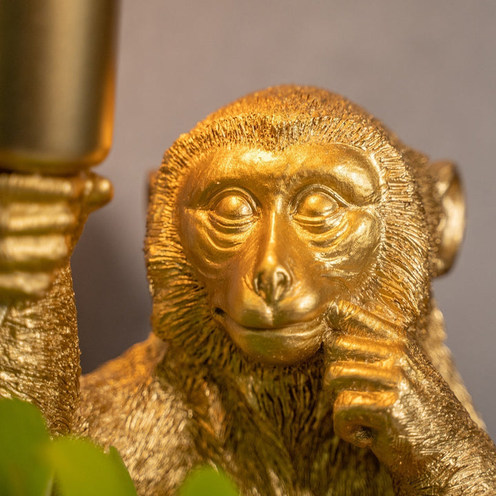 Luxury Gold Monkey Table Lamp - GoldenChimp | Kalsten