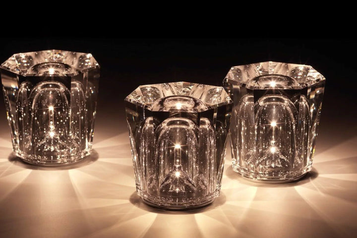 Luxury Rechargeable Diamond Crystal Table Lamp - Lumière Diamond | Kalsten