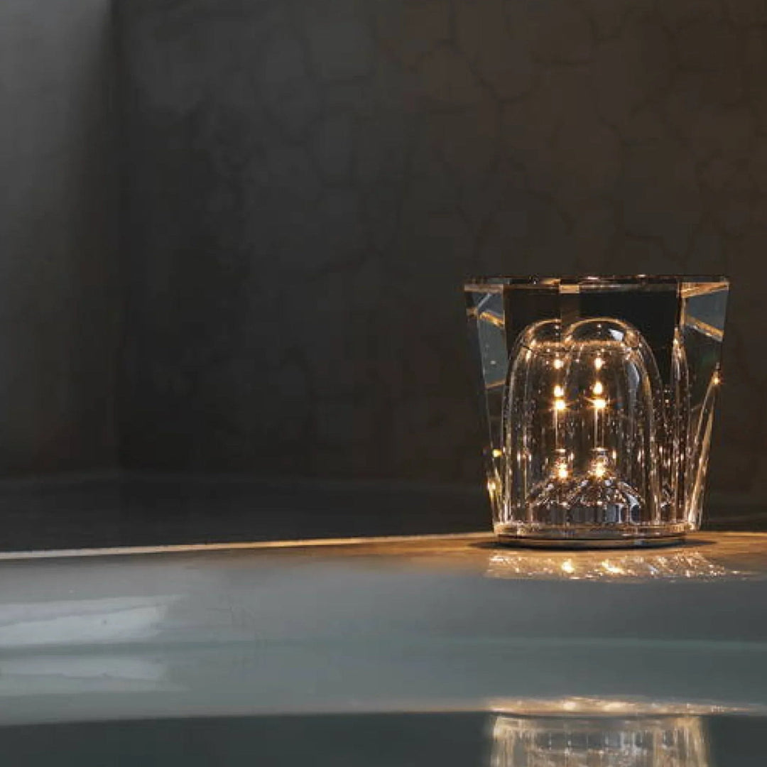 Luxury Rechargeable Diamond Crystal Table Lamp - Lumière Diamond | Kalsten