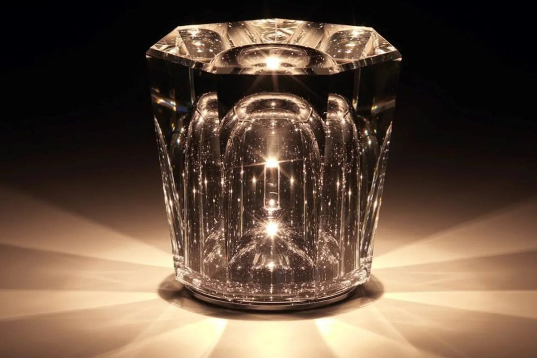Luxury Rechargeable Diamond Crystal Table Lamp - Lumière Diamond | Kalsten