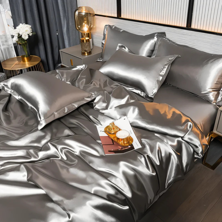 Kalsten | Silk Satin Duvet Cover Bedding Set