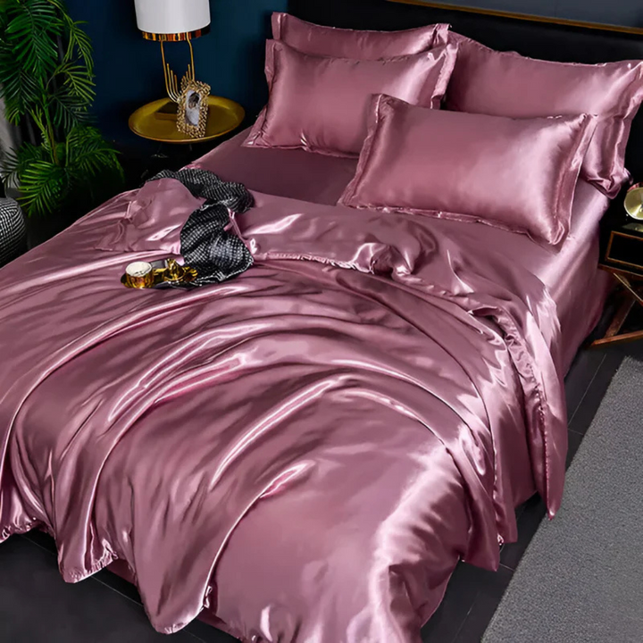 Kalsten | Silk Satin Duvet Cover Bedding Set